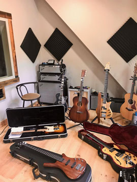 Guitars at Joint Venture Studios